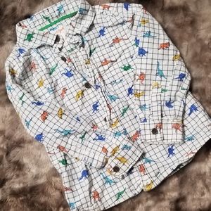 Cat & Jack Dinosaur Dress Shirt
